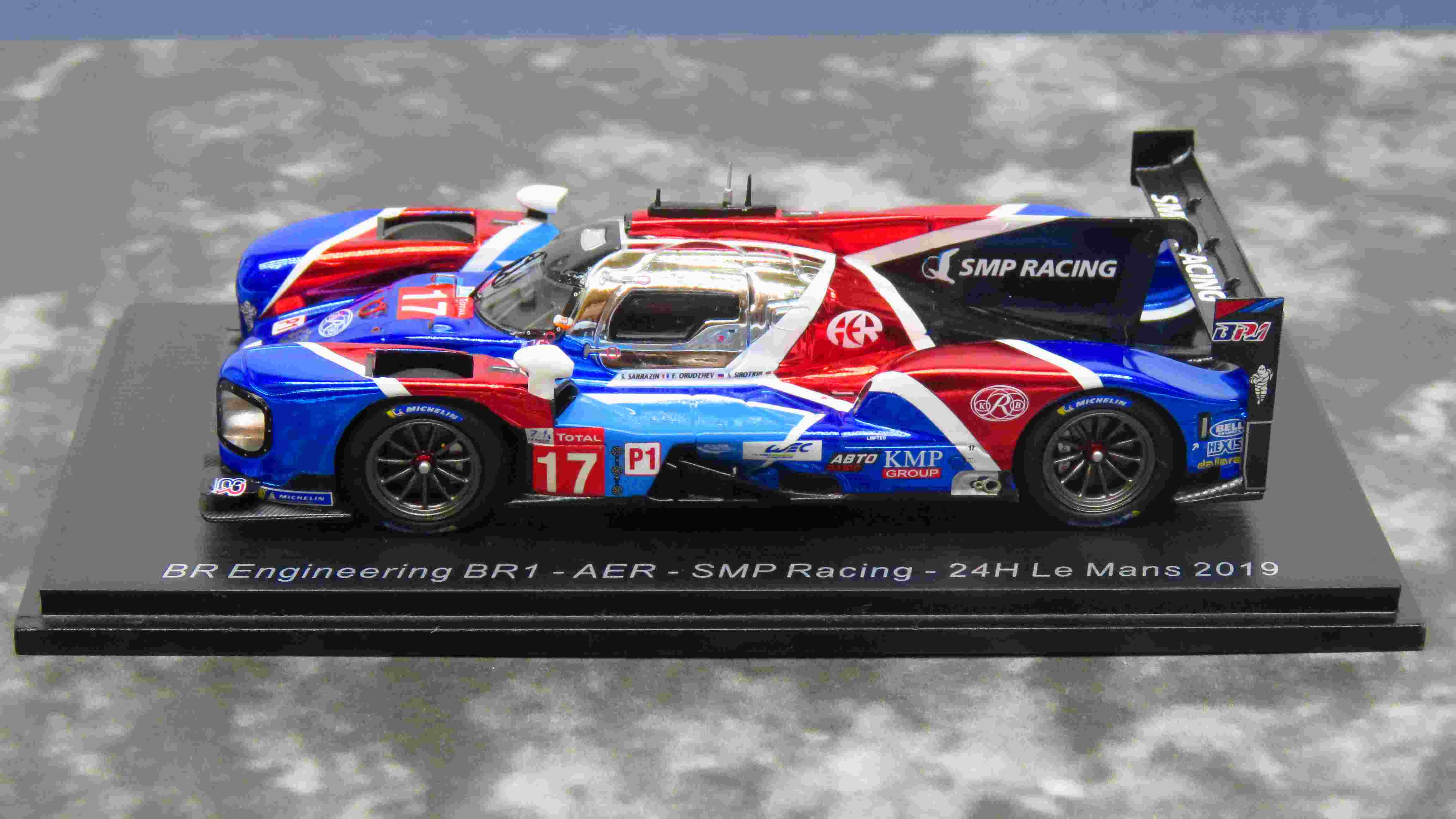 BR Engineering BR1 - AER No.17 SMP Racing 24H Le Mans 2019 - S. Sarrazin - E. Orudzhev - S. Sirotkin /Spark S7907 1:43/