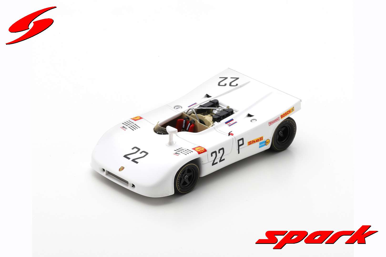 Porsche 908/3 No.22 Winner Nürburgring 1000km 1970 V. Elford - K. Ahrens /Spark SG512 1:43/