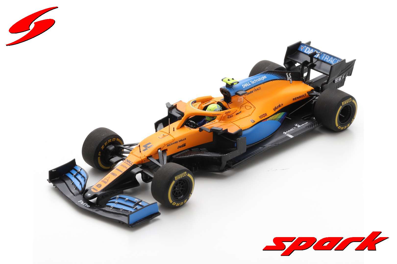 McLaren MCL35 No.4 McLaren F1 Team 3rd Austrian GP 2020 Lando Norris /Spark S6469 1:43/