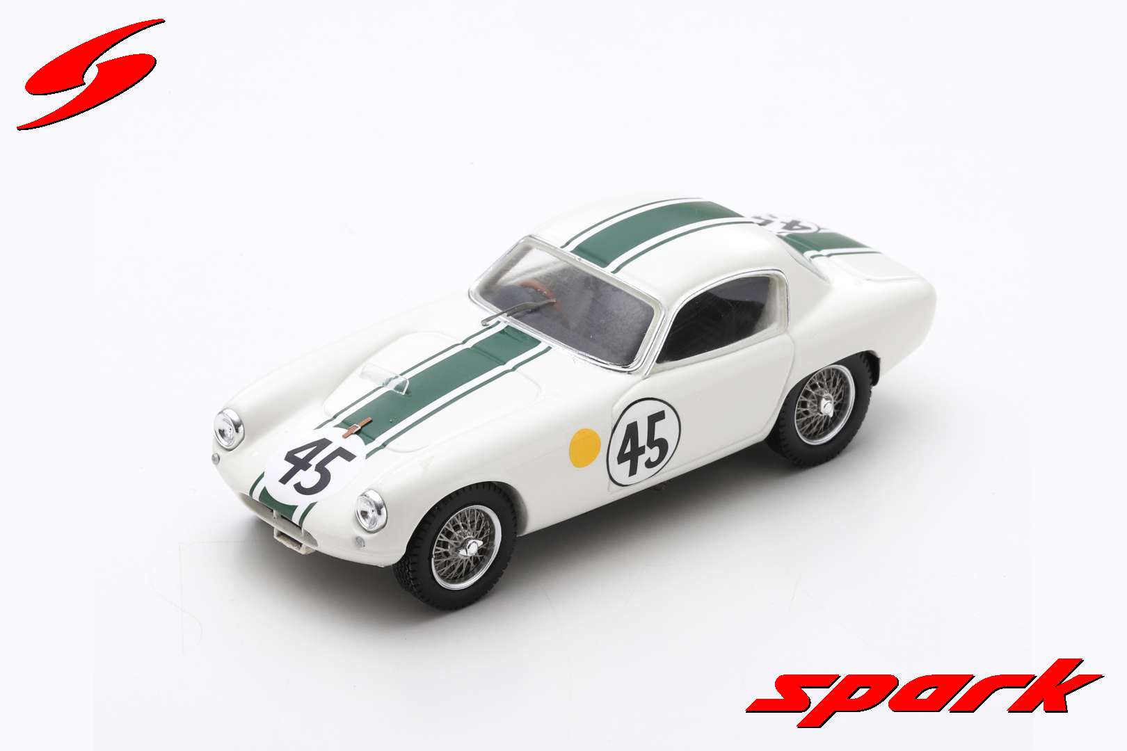 Lotus Elite MK XIV No.45 24H Le Mans 1962 C. Hunt - J. Wyllie /Spark S8211 1:43/