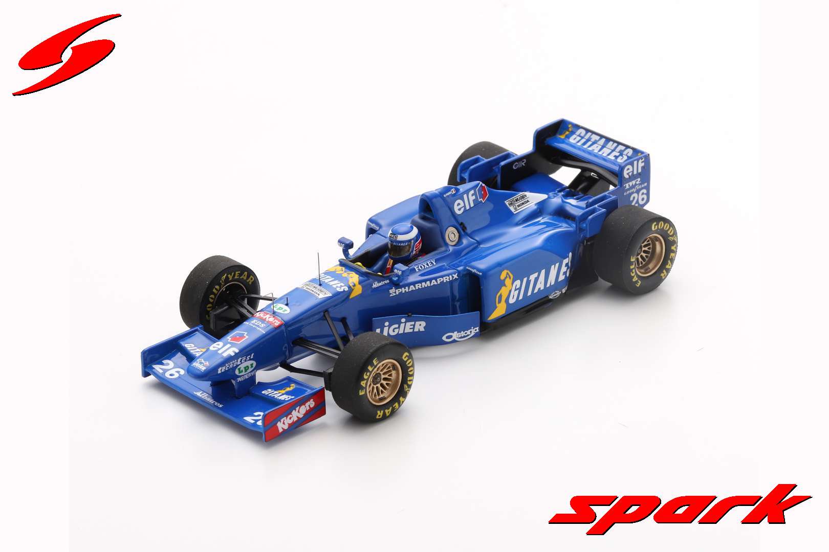 Ligier JS41 No.26 4th Canadian GP 1995 Olivier Panis /Spark S7410 1:43/