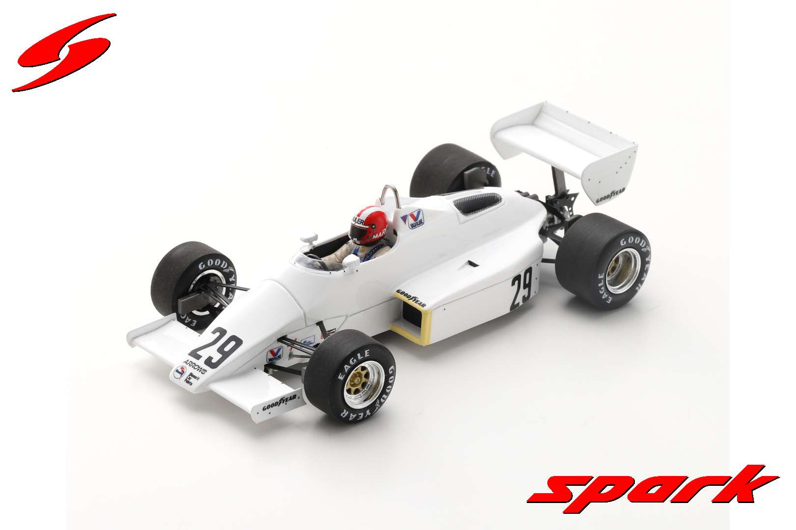 Arrows A6 No.29 Brazilian GP 1983 Marc Surer /Spark S5778 1:43/