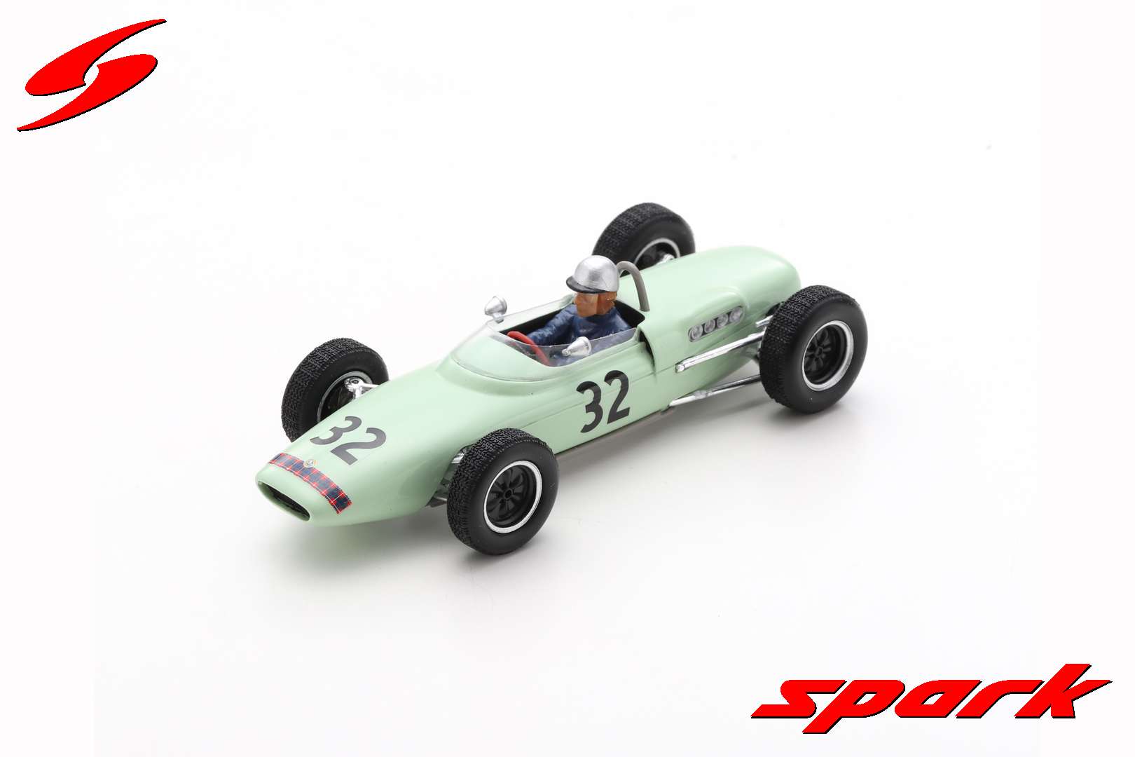Lotus 18-21 No.32 British GP 1961 Lucien Bianchi /Spark S7446 1:43/