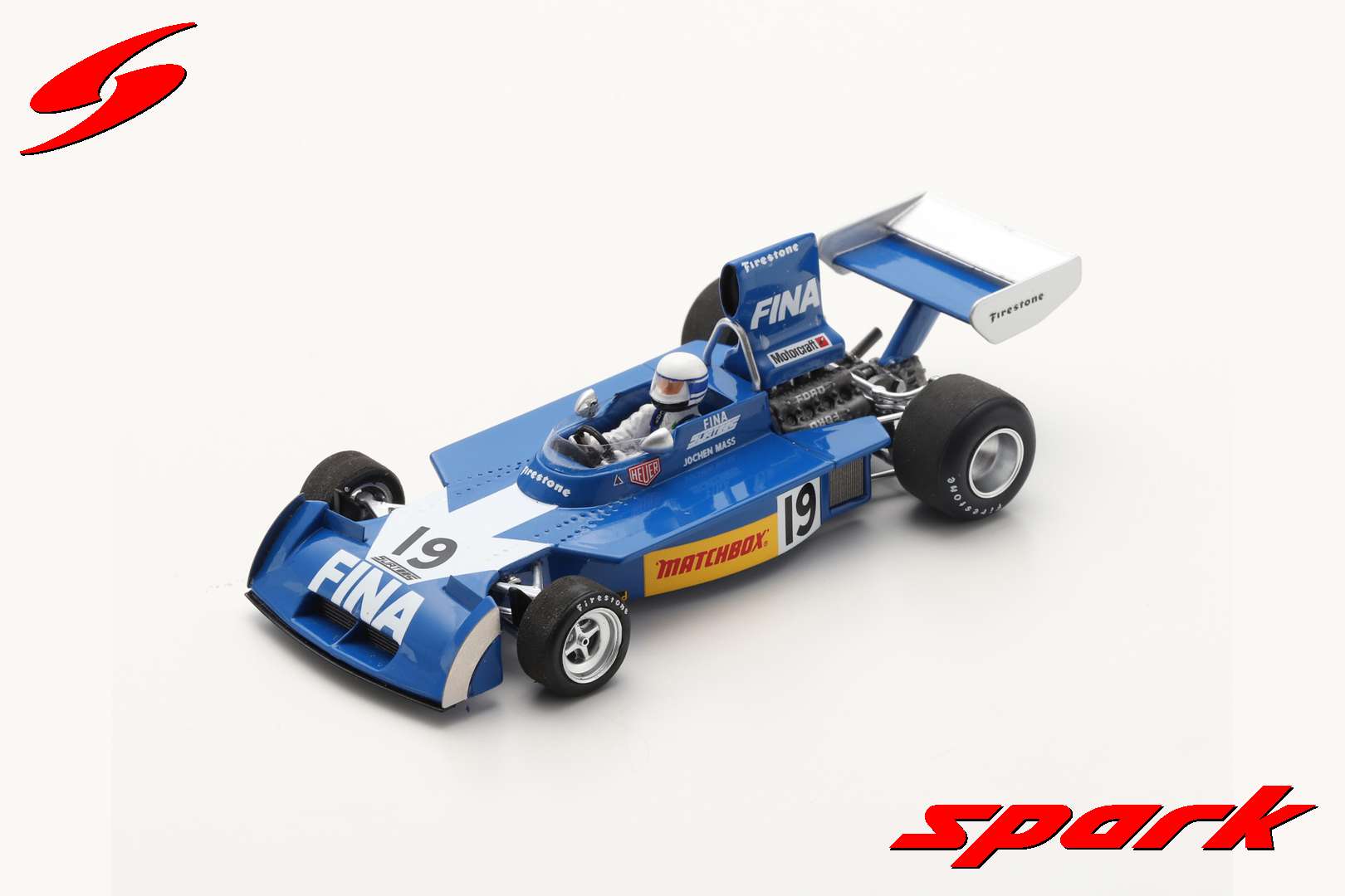 Surtees TS16 No.19 Brazilian GP 1974 Jochen Mass /Spark S9651 1:43/