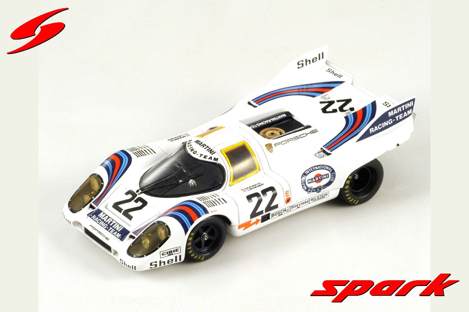 Porsche 917 K No.22 Winner 24H Le Mans 1971 H. Marko - G. van Lennep /Spark 43LM71 1:43/