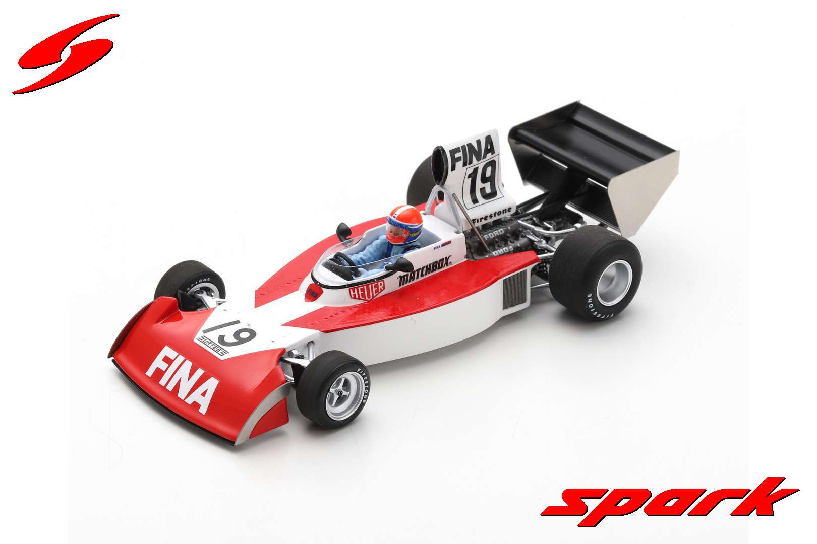 Surtees TS16 No.19 NQ Austrian GP 1974 Jean-Pierre Jabouille /Spark S9662 1:43/
