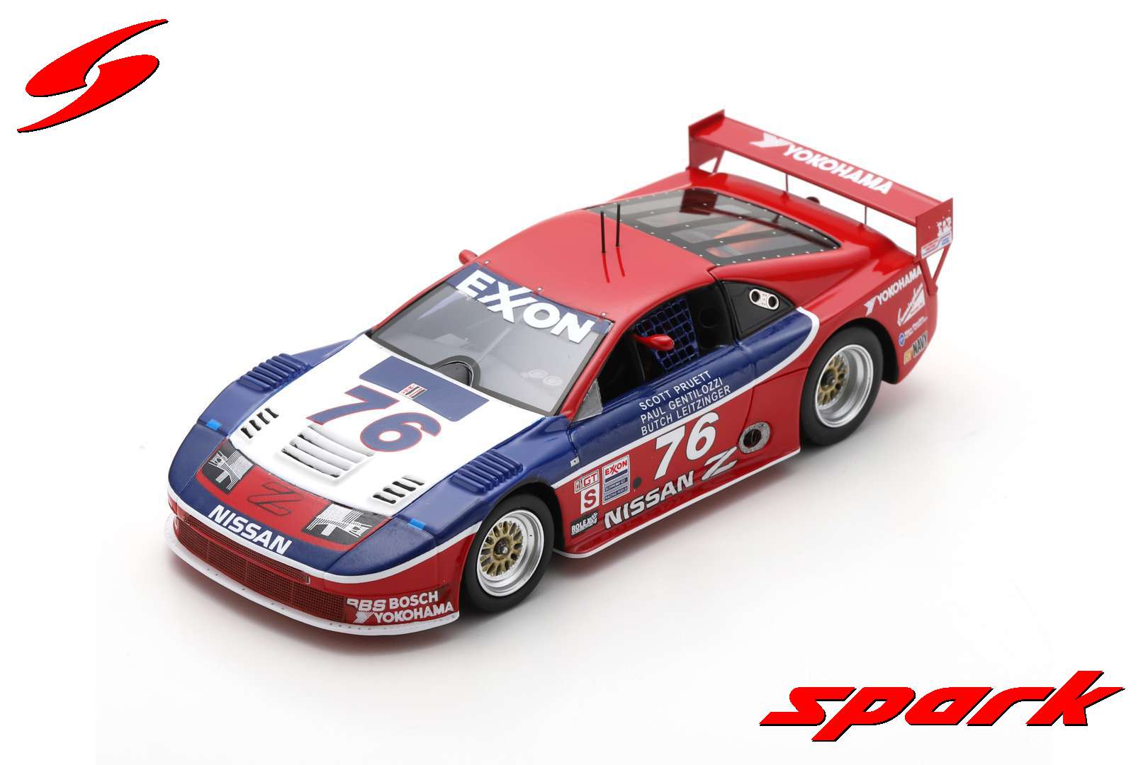 Nissan 300ZX Turbo No.76 Winner Daytona 24H 1994 S. Pruett - P. Gentilozzi - B. Leitzinger - S. Millen /Spark 43DA94 1:43/