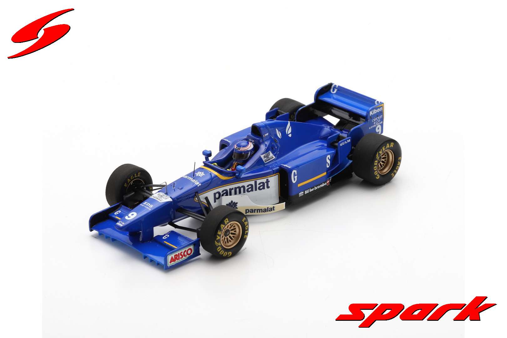Ligier JS43 No.9 Winner Monaco GP 1996 Olivier Panis /Spark S7413 1:43/