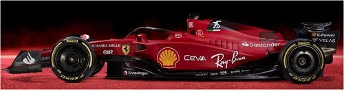 Ferrari Racing - F1-75 #55 (Carlos Sainz) /Bburago 16811S 1:18/