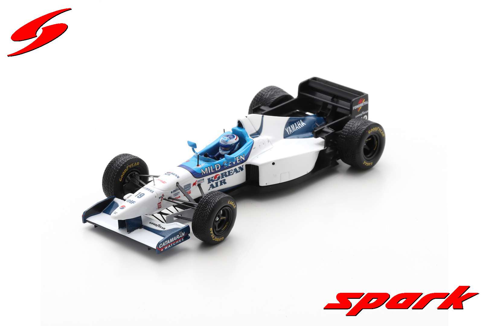 Tyrrell 024 No.19 Monaco GP 1996 Mika Salo /Spark S6977 1:43/