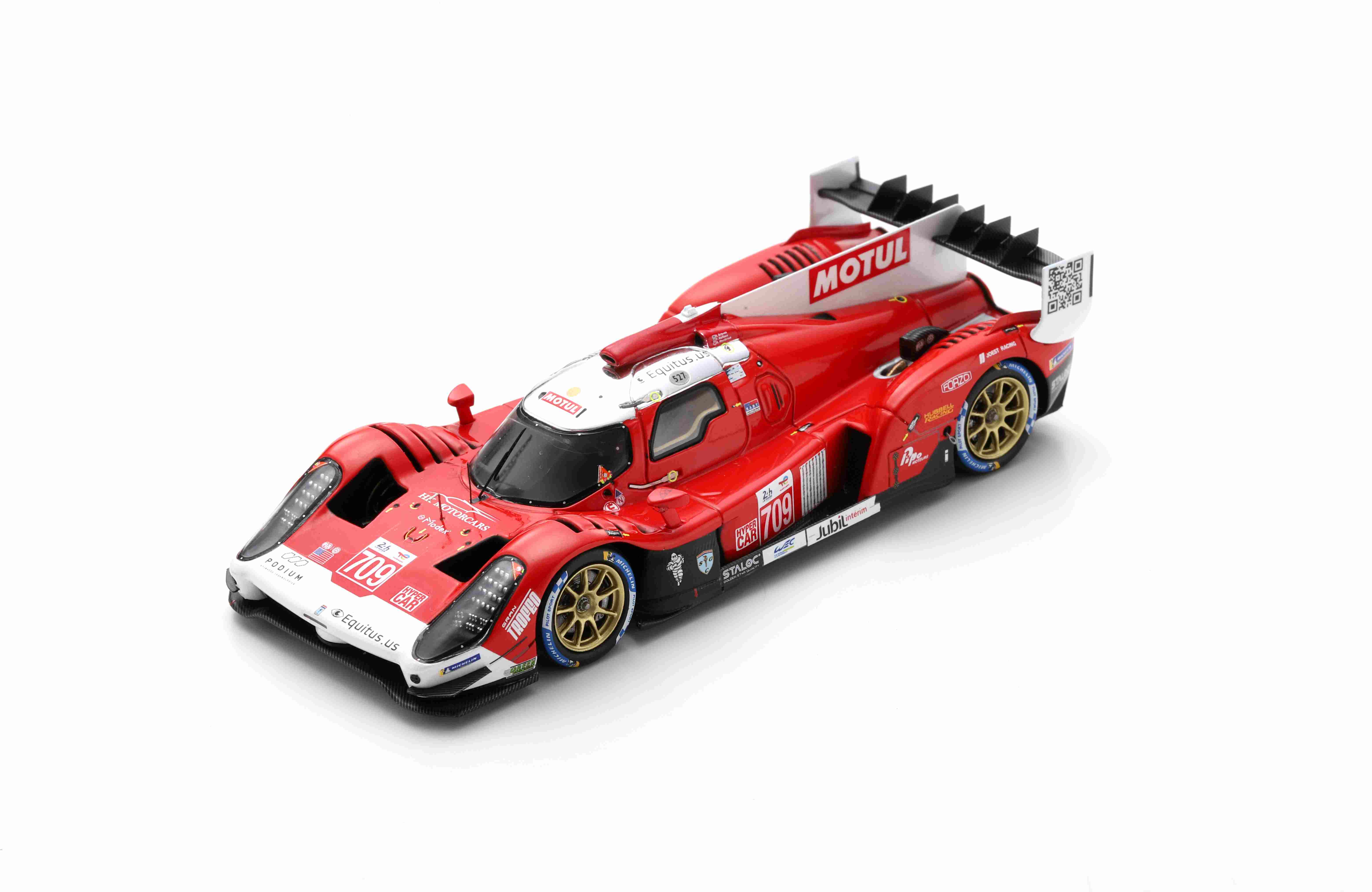 Glickenhaus 007 LMH No.709 Glickenhaus Racing - 3rd 24H Le Mans 2022 /Spark S8614 1:43/