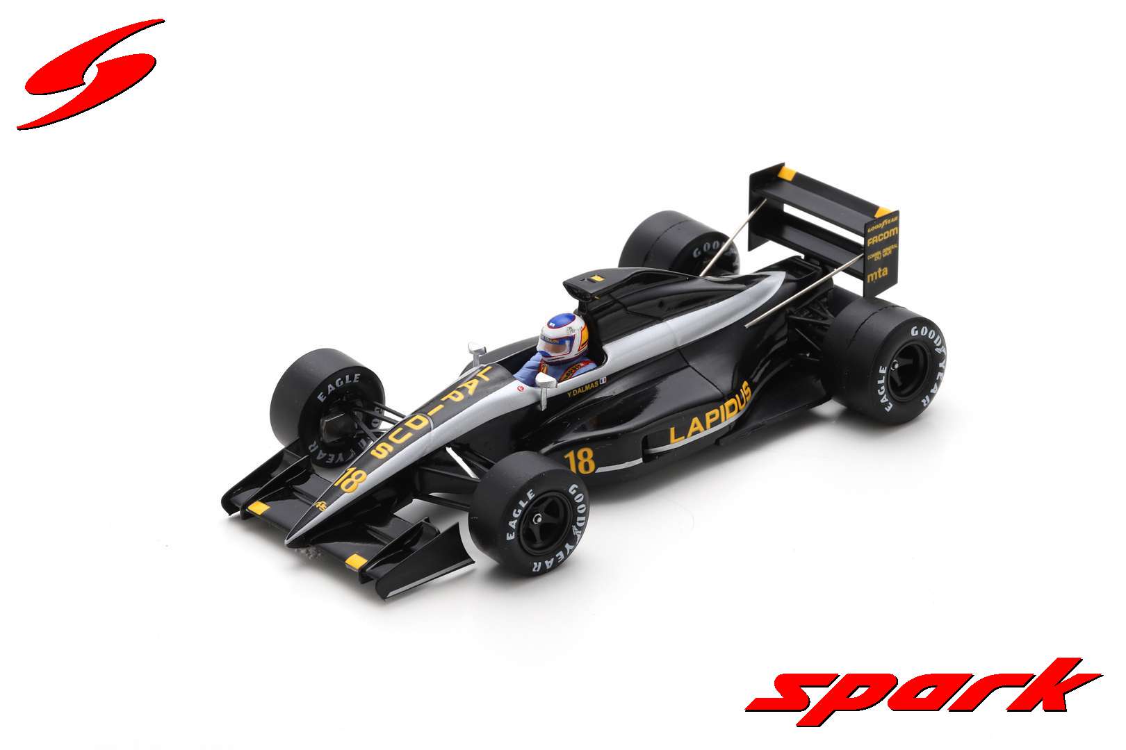 AGS JH25 No.18 French GP 1990 /Spark S7223 1:43/