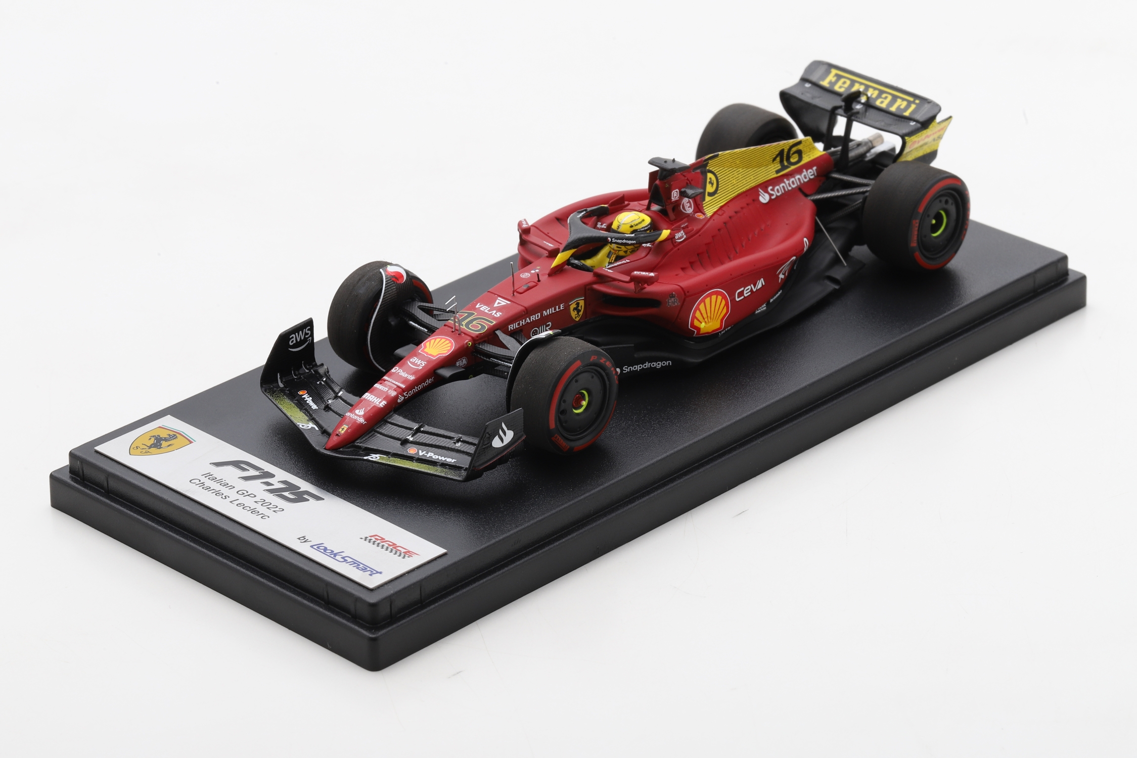 Ferrari F1-75 Italian GP 2022 Charles Leclerc /Looksmart LSF1045 1:43/