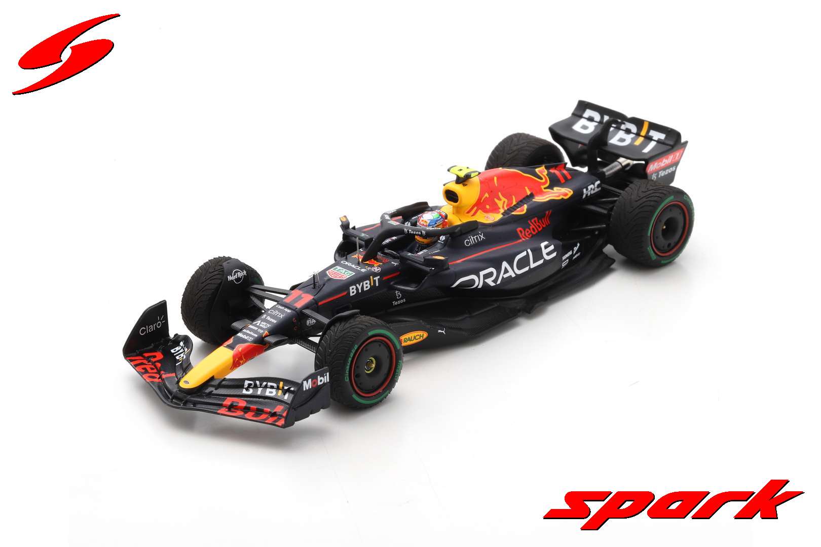 ORACLE RED BULL RACING RB18 NO.11 ORACLE RED BULL RACING WINNER SINGAPORE GP 2022 SERGIO PEREZ /Spark S8560 1:43/