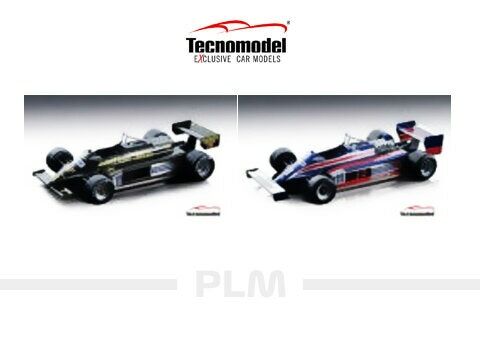 2021.05.14 - Tecnomodel News: Lotus 87 Cosworth - Scale 1/18