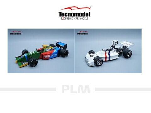 2022.10.07 - Tecnomodel News: Lotus 38, Benetton B190 & March Ford 731 - Scale 1/18