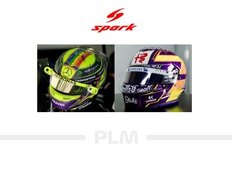 2023.03.28 - SPARK 1/5 F1 Helmet 2023